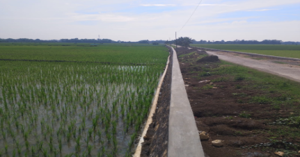 Pembangunan Talud Jalan Pertanian RT 01 RW 02